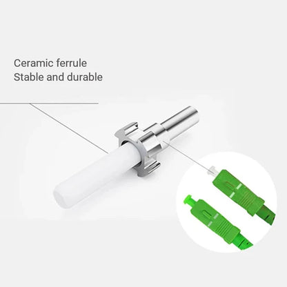 SC APC Singlemode Simplex Fiber Optic Patch Cable