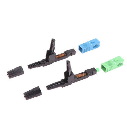 FTTH SC APC Single Mode SC UPC Fiber Optic Quick Connector