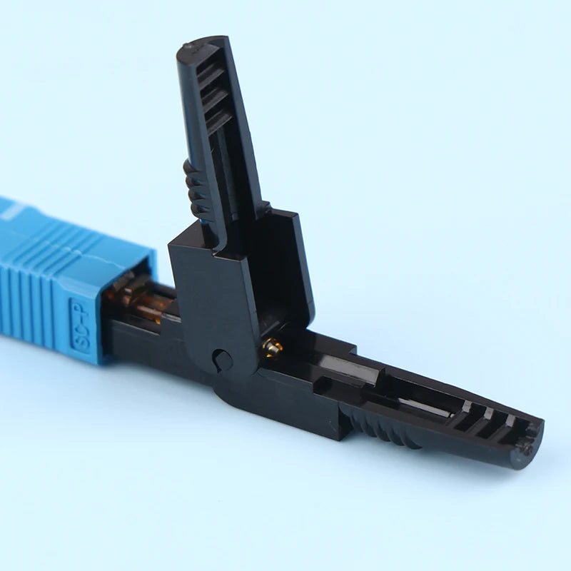 FTTH SC APC Single Mode SC UPC Fiber Optic Quick Connector