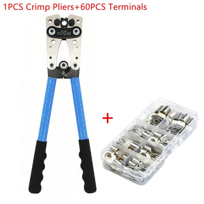 Cable Lug Crimping Tool Wire Crimper Hand Ratchet